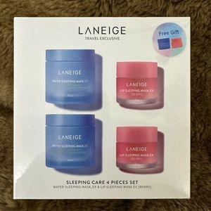 Brand new in Box. Laneige travel exclusive Sleeping Care 4 Piece Set
